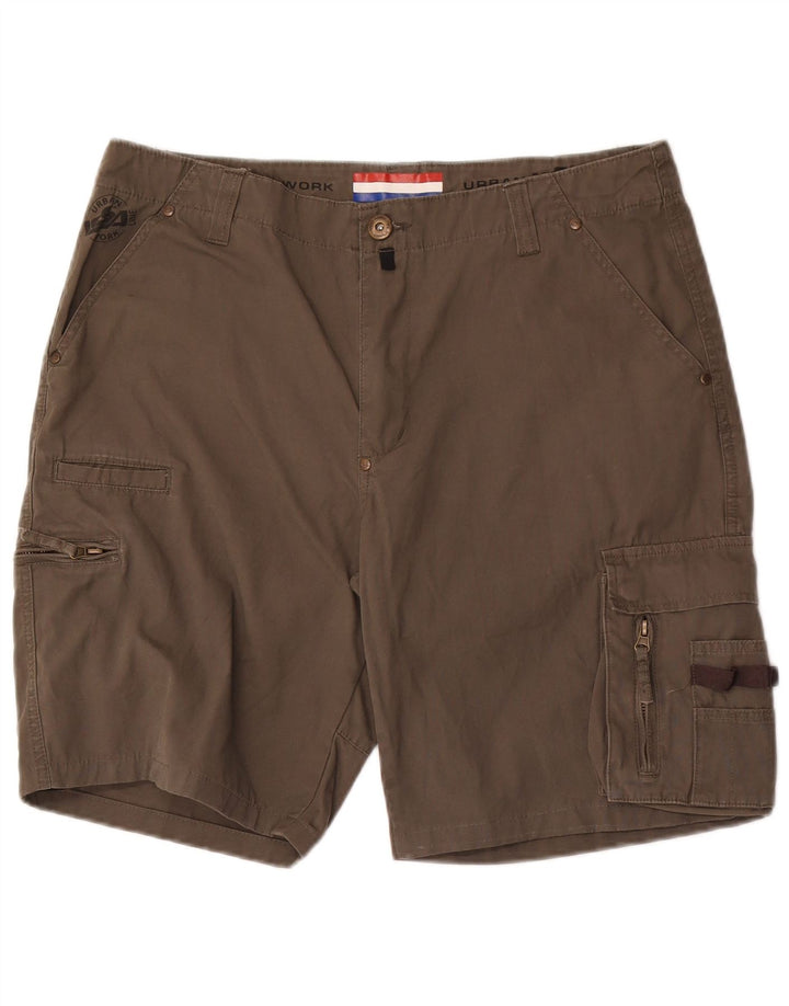 Issa Herre Cargo Shorts Large W36 Khaki