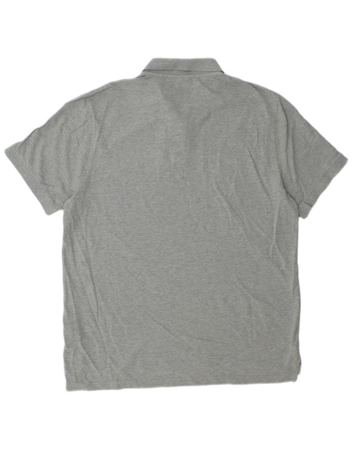 Nike herre poloshirt XL grå bomuld