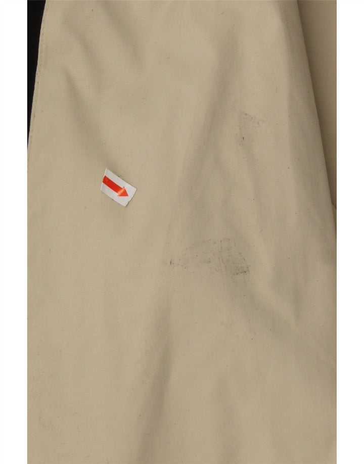 ICEPEAK Mens Windbreaker Jacket IT 56 3XL Beige Colourblock Polyamide