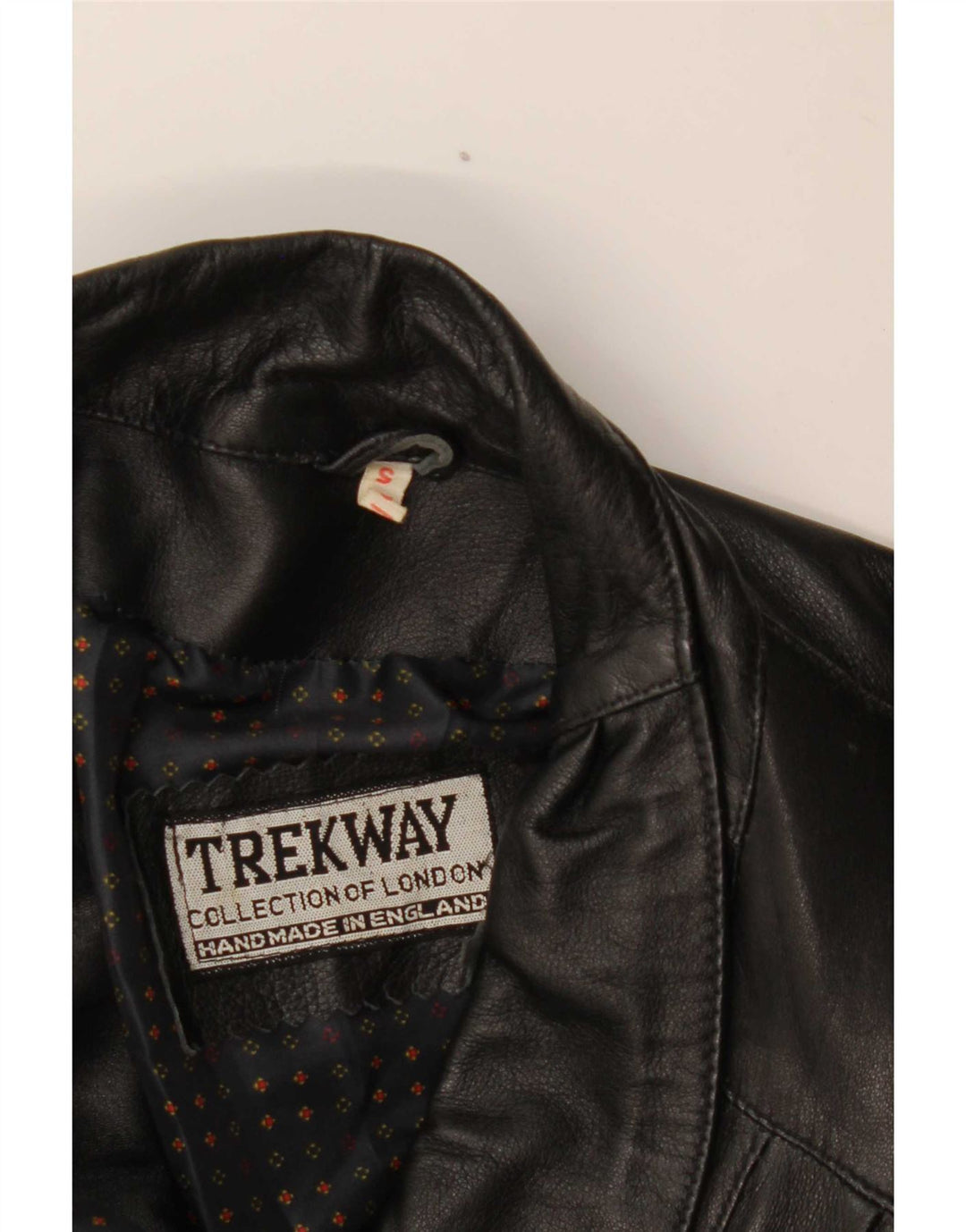 Trekway læderfrakke til kvinder UK 10 Small Black