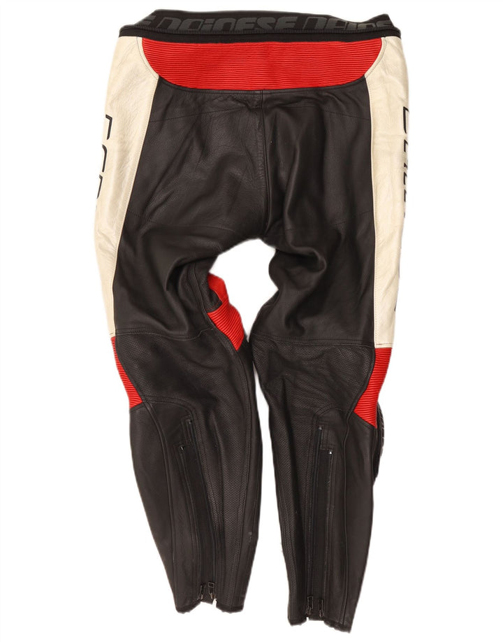 Dainese Herre grafisk 2-delt sæt størrelse 50 Small W34 L28 Black Biker