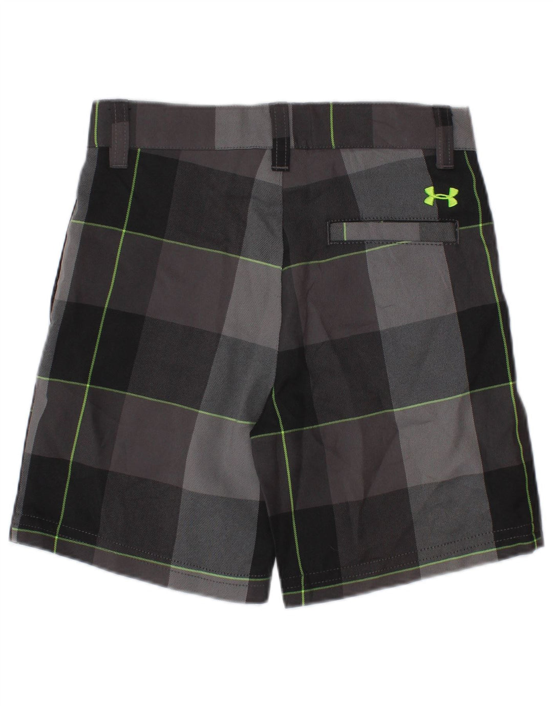 Under Armour Chinobukser til baby drenge 18-24 måneder W20 grå ternet polyester