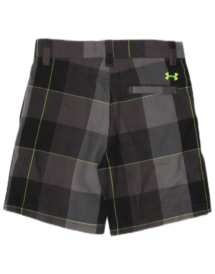 Under Armour Chinobukser til baby drenge 18-24 måneder W20 grå ternet polyester