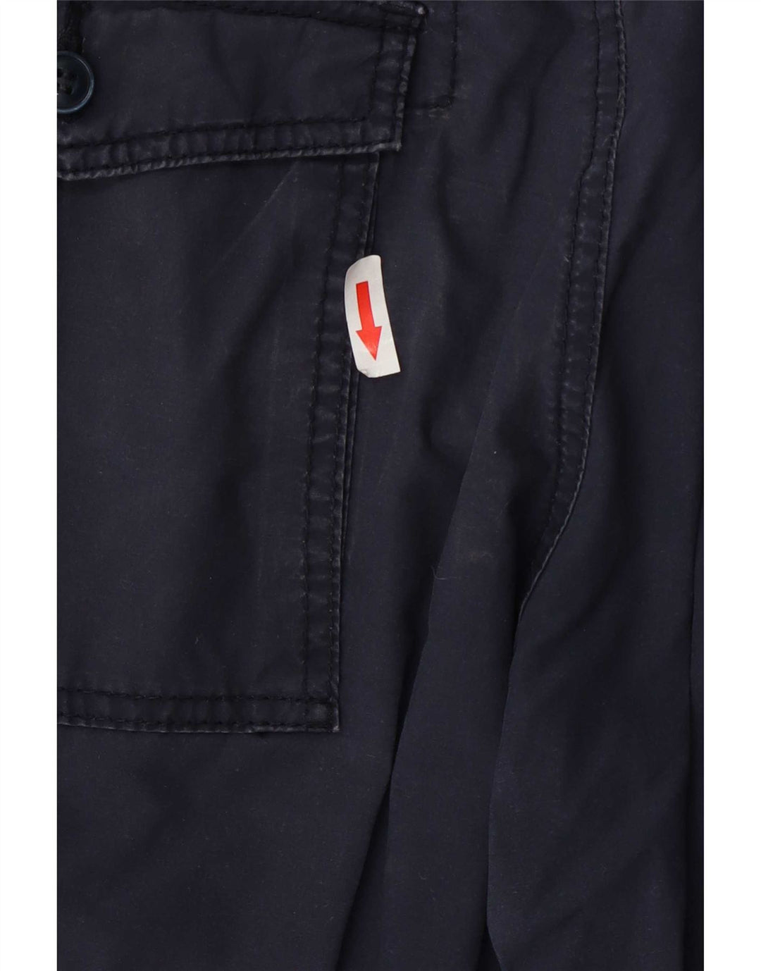 Calvin Klein Herre Chino Shorts W32 Medium Navyblå Bomuld