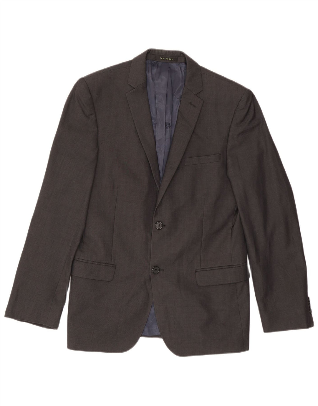 Ted Baker Herre 2-knaps blazerjakke UK 38 Medium Grey Wool