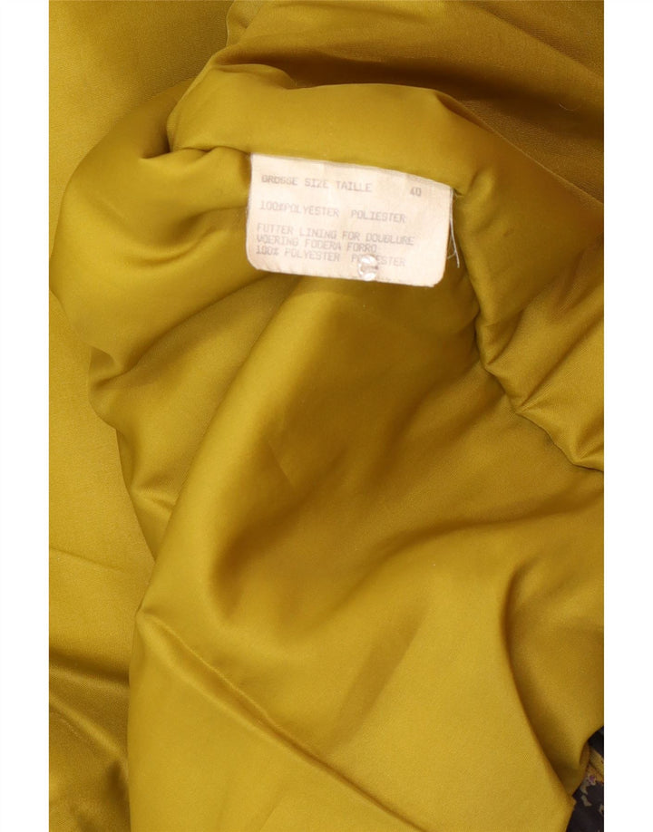 Vintage vindjakke til kvinder EU 40 Medium Flerfarvet Geometrisk