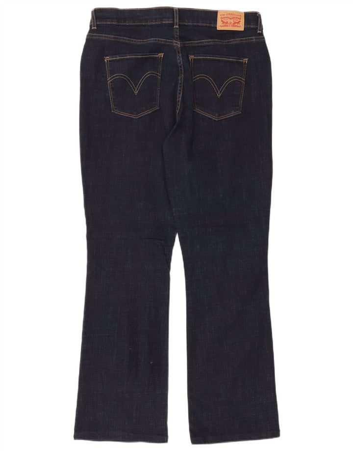 Levi's Dame Classic Fit Bootcut Jeans W31 L32 Marineblå Bomuld