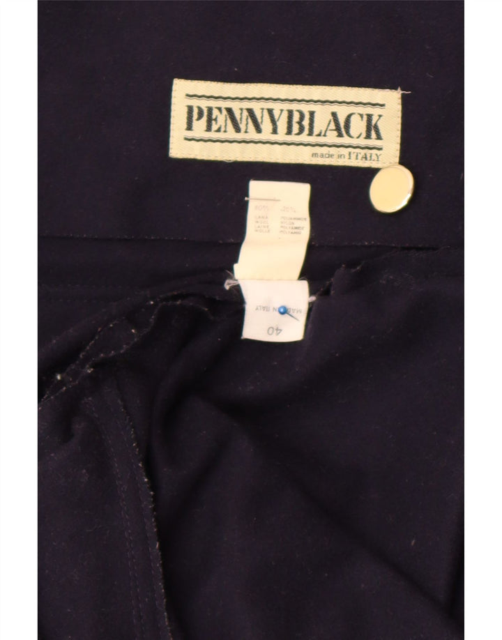 Penny Black Dame Oversized Blazer Jacket UK 10 Small Navy Blue