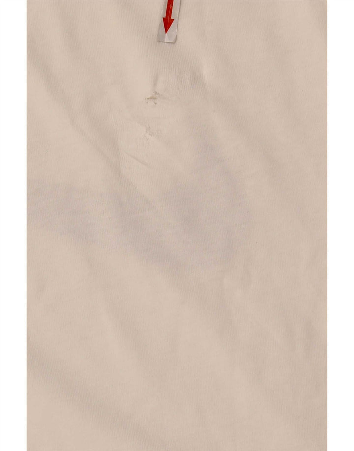 Nike grafisk t-shirt til mænd, medium hvid bomuld