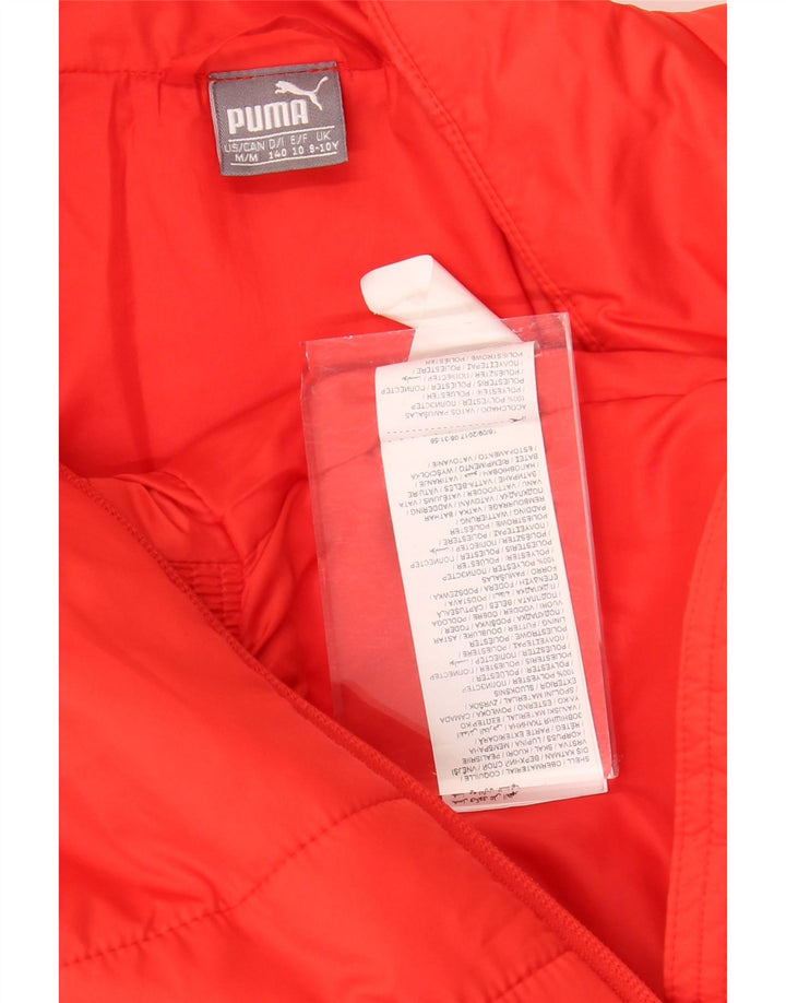 PUMA Polstret jakke til piger 9-10 år rød polyester