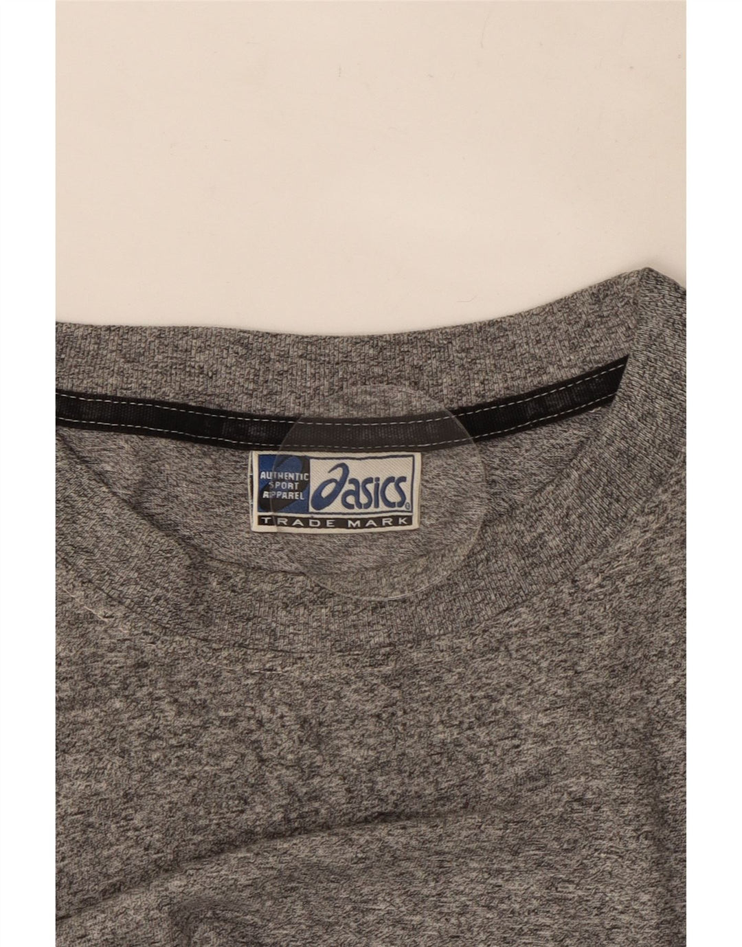 Asics Herre T-Shirt Top Stor Grå Bomuld