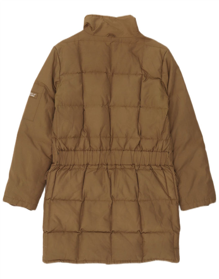 Woolrich Womens Polstret Frakke UK 10 Small Beige Nylon