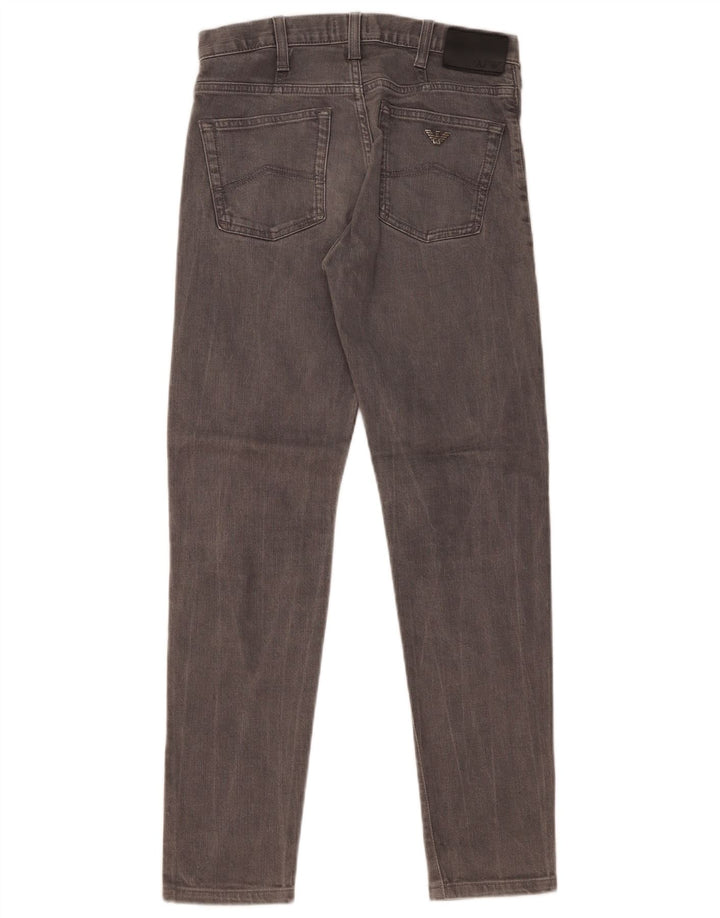 Armani Herre Slim Jeans W28 L29 Grå Bomuld