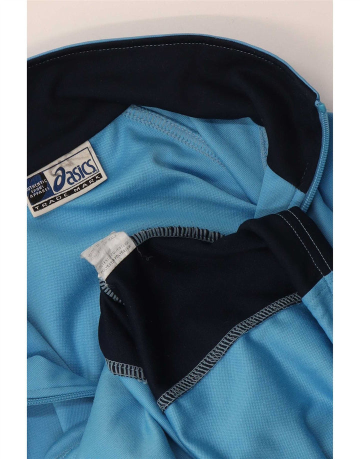 Asics Træningsdragt til mænd Topjakke Medium Blue Colourblock Polyester