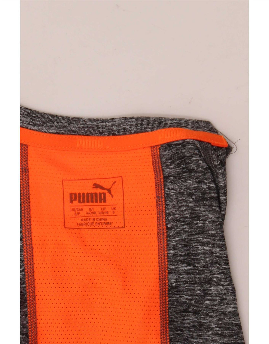 Puma Herre Top Langærmet Lille Grå Colourblock