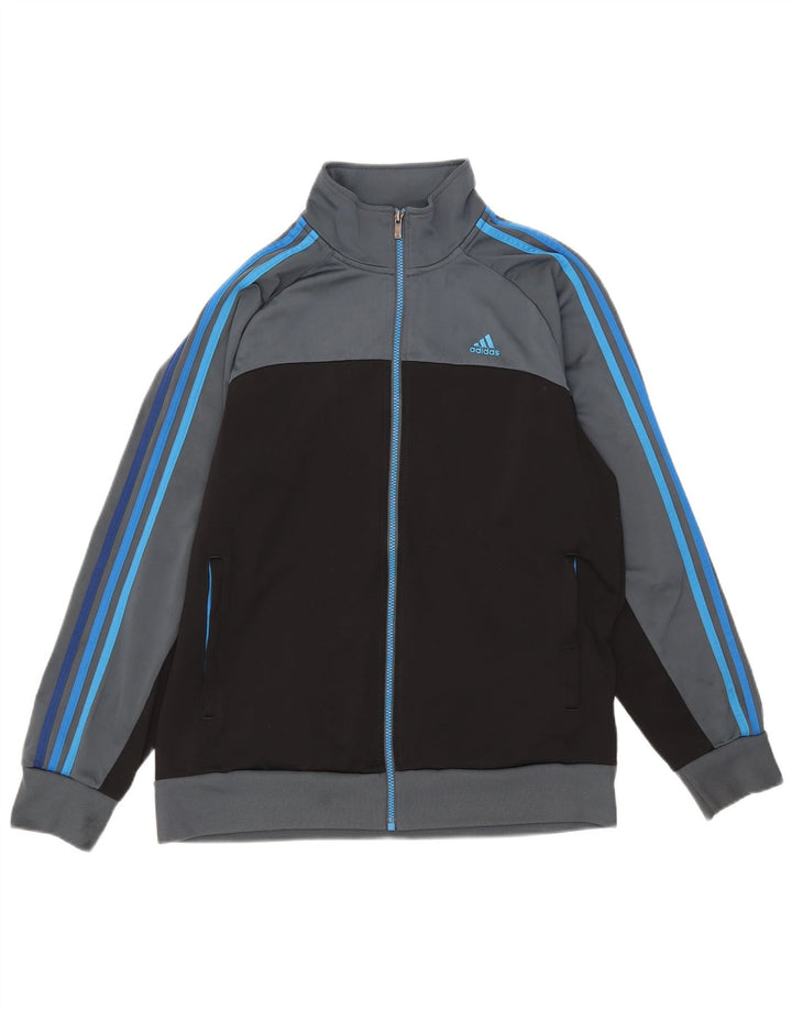 Adidas Træningsdragt til mænd Topjakke Stor Grå Colourblock Polyester