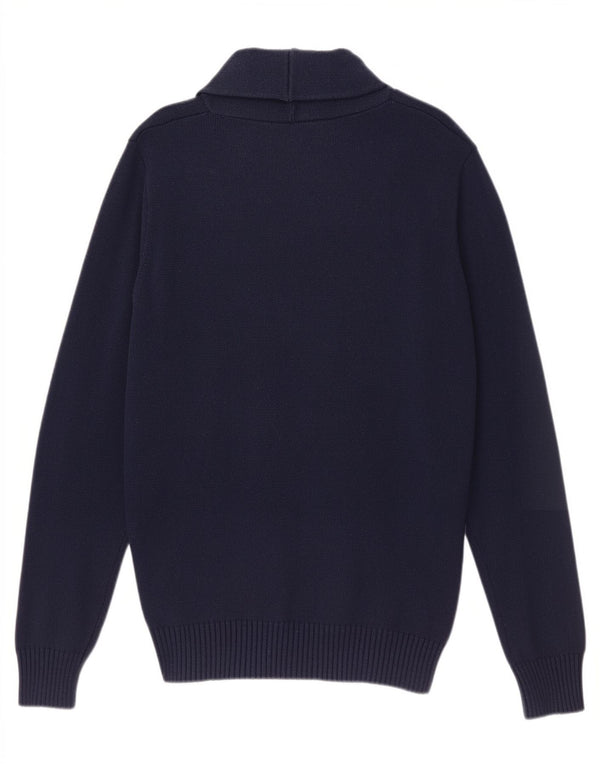 Jack & Jones herre cardigan sweater Stor marineblå bomuld