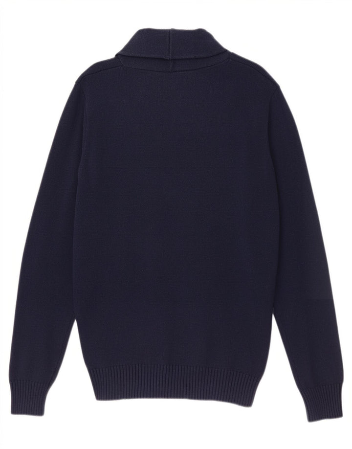 Jack & Jones herre cardigan sweater Stor marineblå bomuld