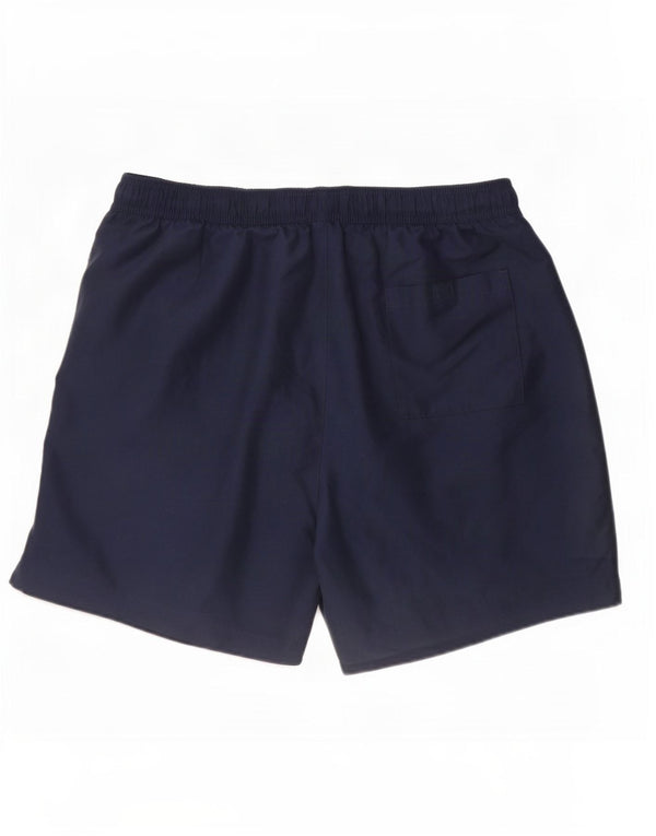 Calvin Klein Herre grafiske svømmeshorts Medium Navy Blue Colourblock