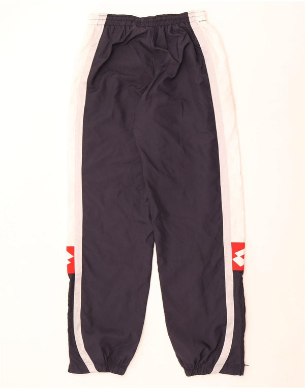 Lotto Mens Tracksuit Trousers UK 38/40 Medium Navy Blue Colourblock