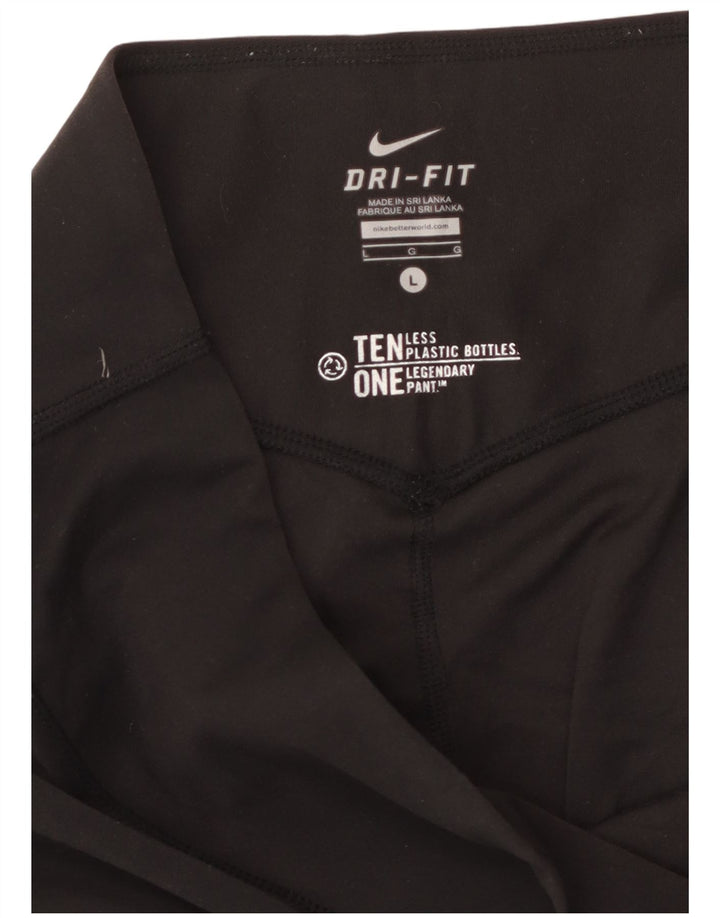 NIKE Dame Dri Fit Bermuda Sportshorts UK 16 Large Sort