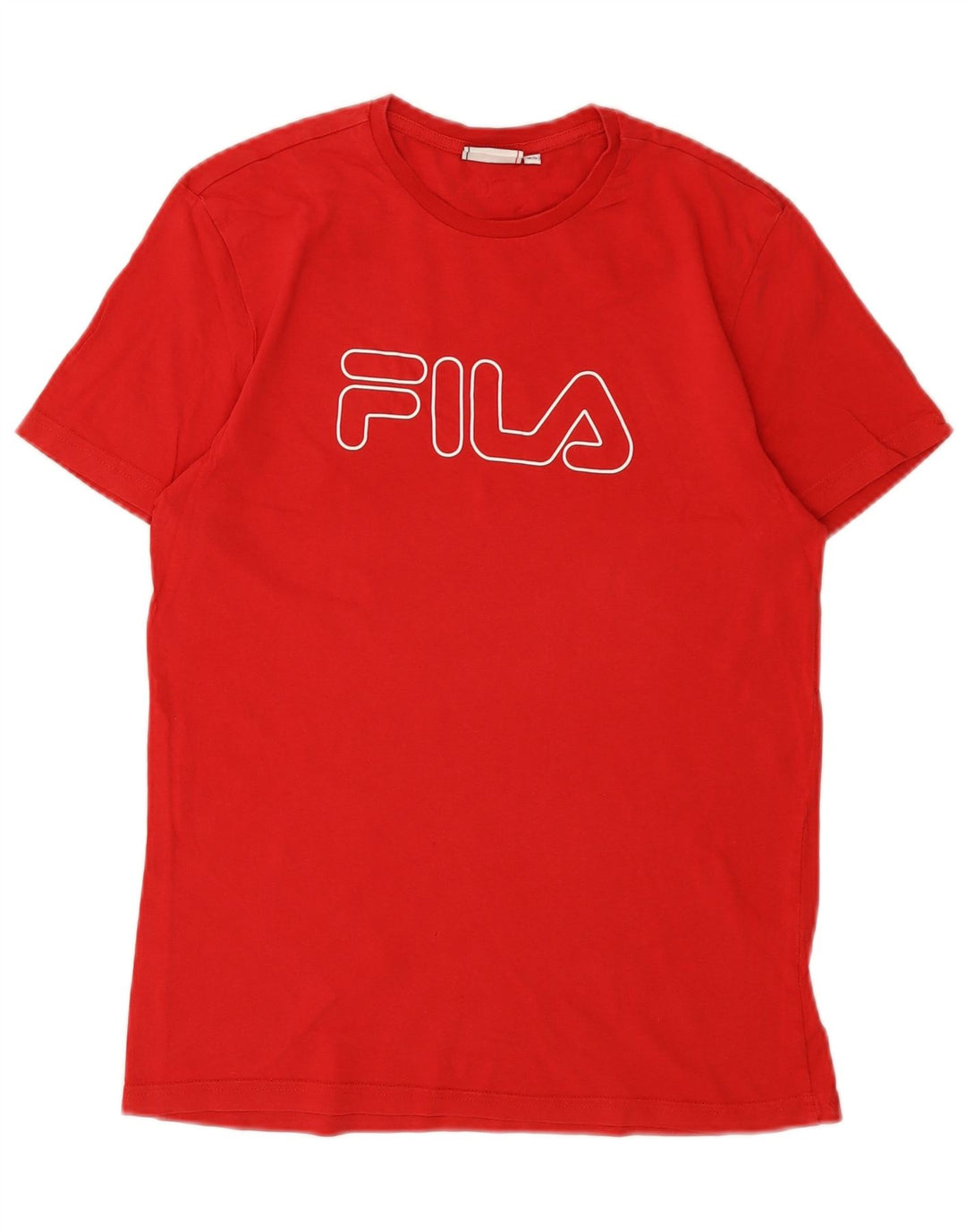 FILA Herre grafisk T-shirt Top XS Rød