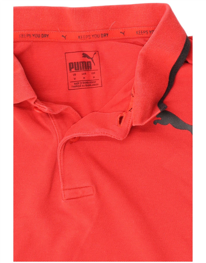 Puma Herre Polo Shirt Medium Rød