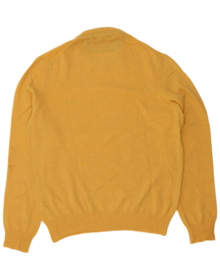 Henry Cottons Herre sweater med rund hals XL gul
