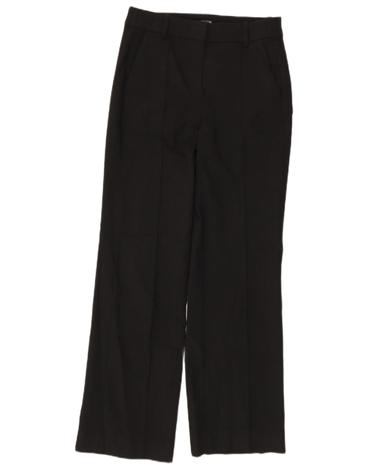 J. CREW Lige Chinobukser til kvinder US 6 Medium W30 L31 Sort polyester