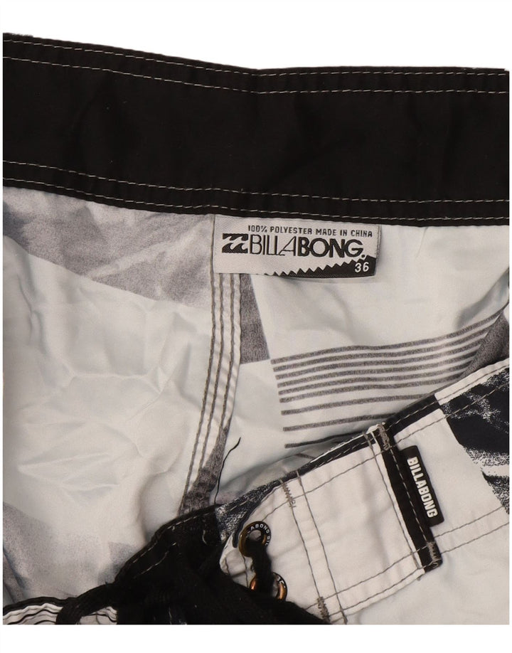 Billabong Herre grafiske svømmeshorts store sorte polyester