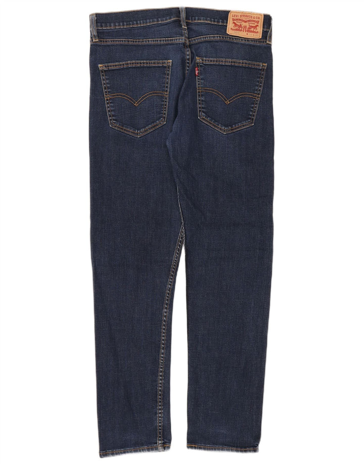 Levi's Herre 508 tilspidsede jeans W32 L30 blå bomuld