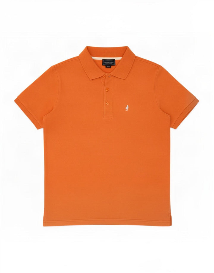 Marlboro Classics Poloskjorte til mænd Medium Orange Bomuld
