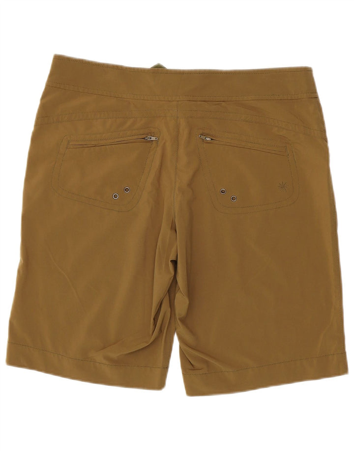 ATHLETA Cargo Shorts til kvinder US 8 Medium W34 Khaki Polyester