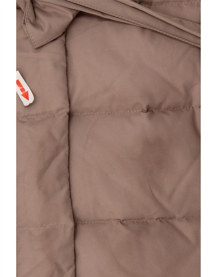 MARLBORO CLASSICS Polstret jakke til kvinder UK 16 Large Beige