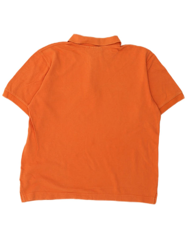 Lotto Herre Polo Shirt Stor Orange Bomuld