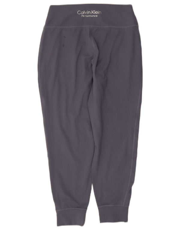 Calvin Klein Dame træningsdragt Bukser Joggers UK 14 Large Navy Blue