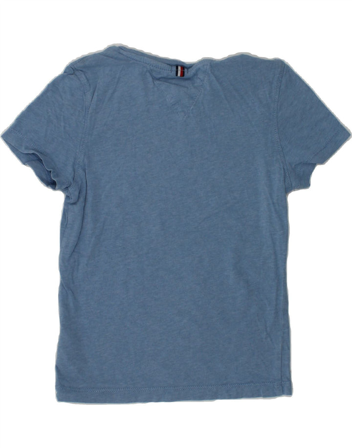 TOMMY HILFIGER Boys T-Shirt Top 4-5 Years Blue Cotton | Vintage Tommy Hilfiger | Thrift | Second-Hand Tommy Hilfiger | Used Clothing | Messina Hembry 