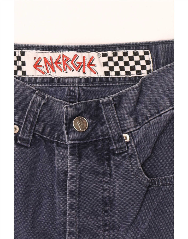 Energie Dame Jeans med høj talje W26 L29 Blå