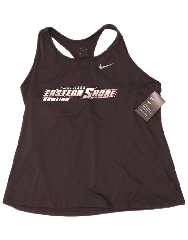 Nike Dame Maryland Eastern Shore Grafisk Vest Top UK 20 2XL Sort