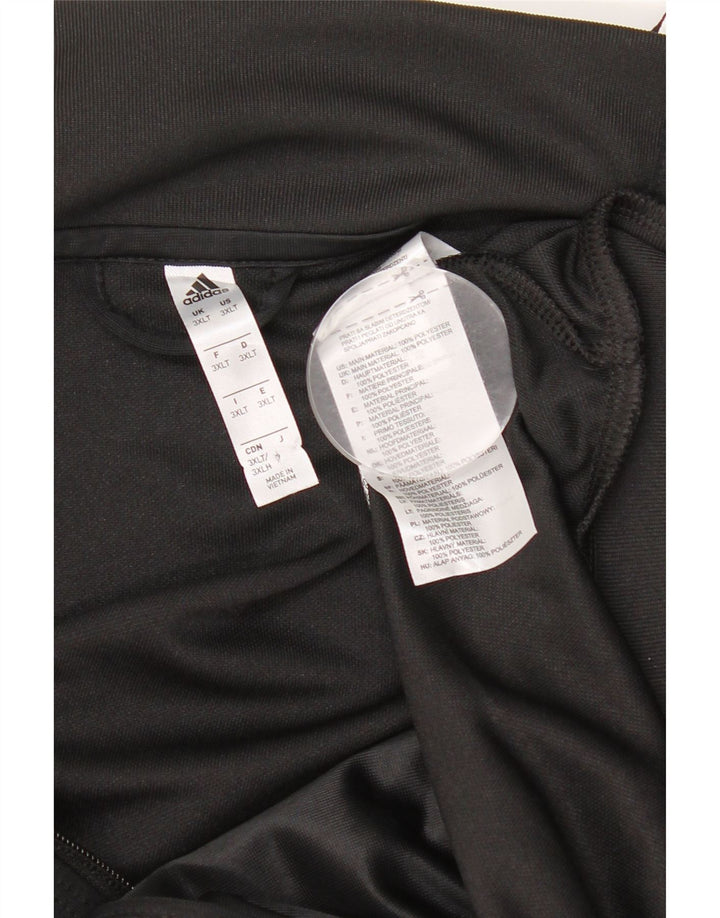Adidas Træningsdragt til mænd Top jakke 3XL Sort Colourblock Polyester