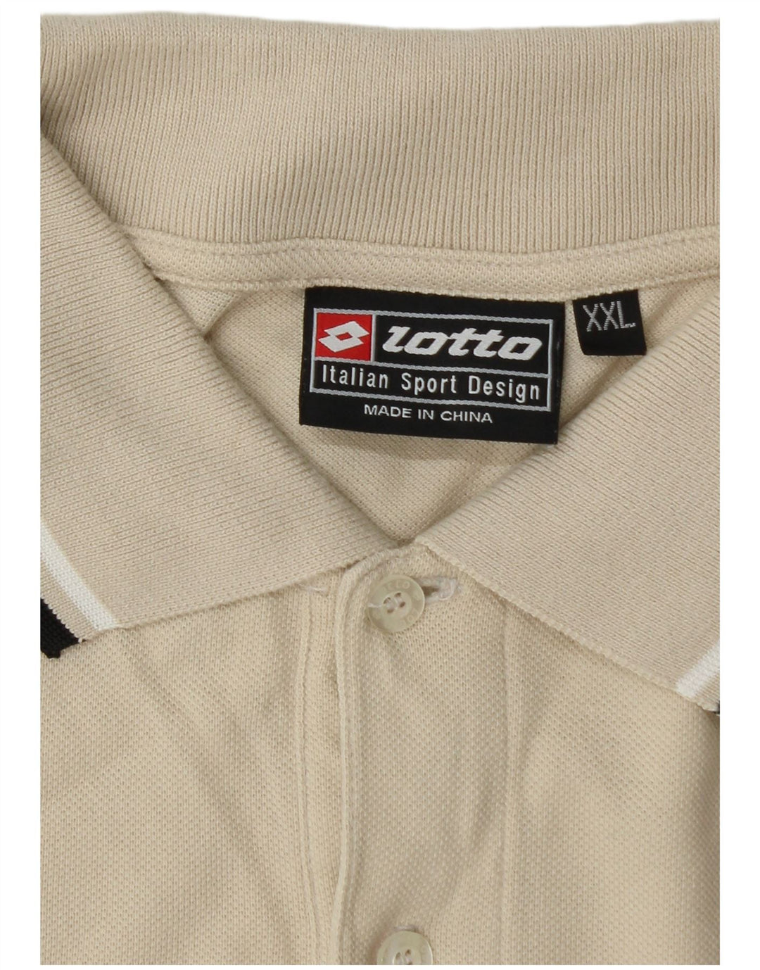 LOTTO Polotrøje til mænd 2XL Beige