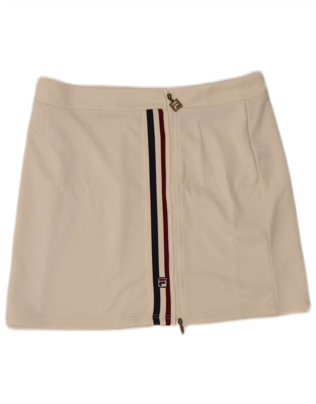 Fila Dame Mini-nederdel XL W36 Off White Polyester