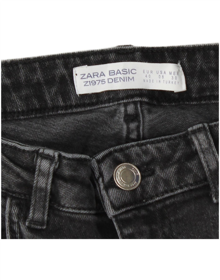 Zara Dame Slim Jeans EU 40 Medium W30 L30 Grå