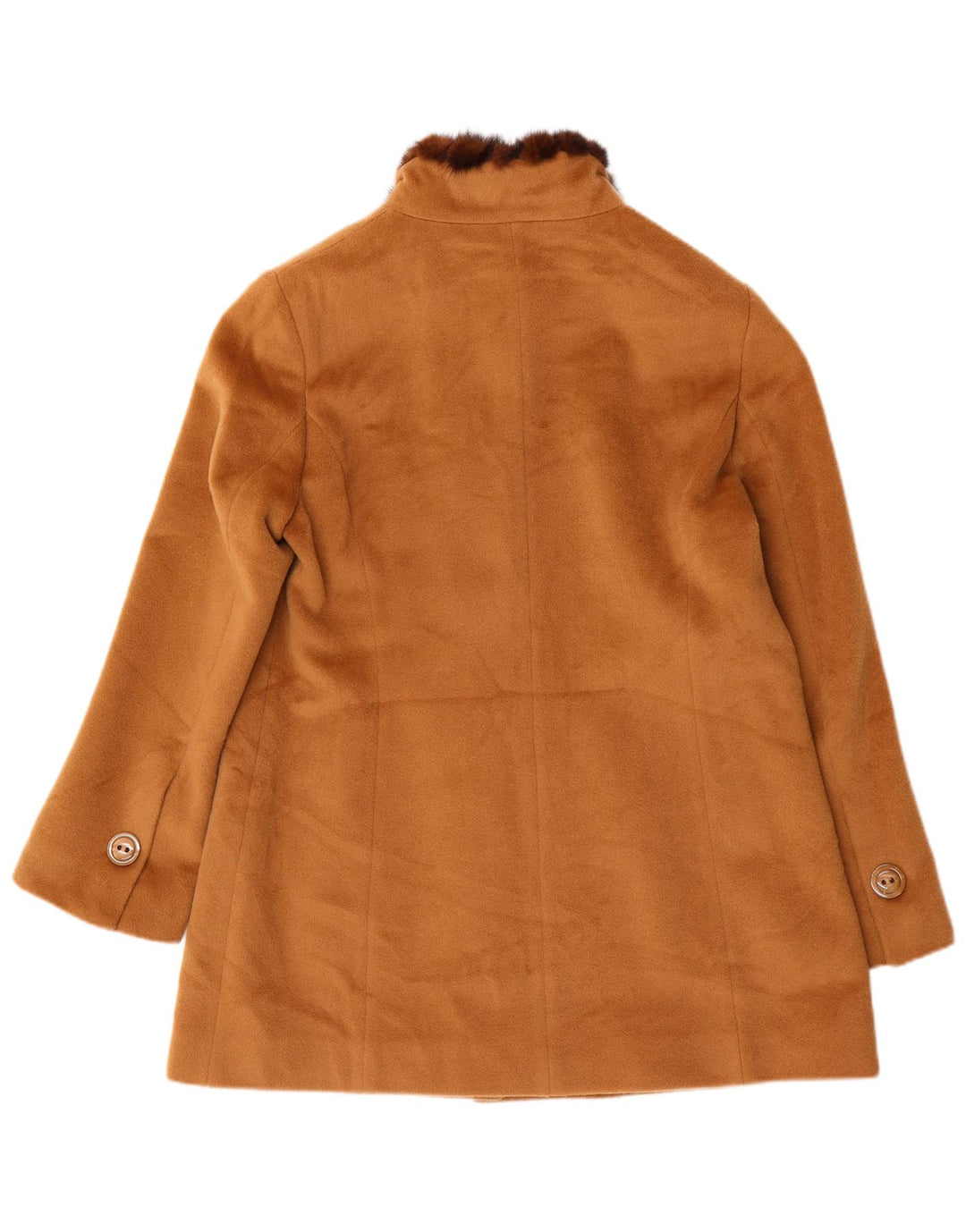 Vintage overfrakke til kvinder IT 43 Medium Brun Uld