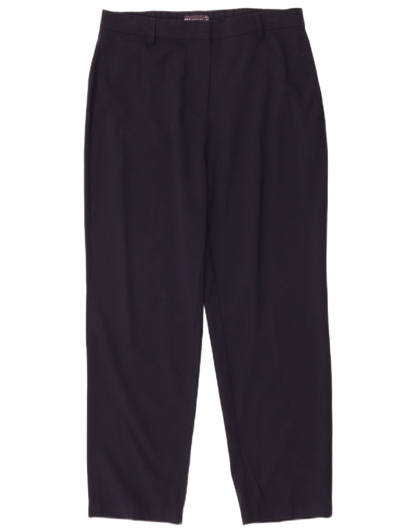 Marks & Spencer Chinobukser til kvinder UK 12 Medium W32 L27 Marineblå