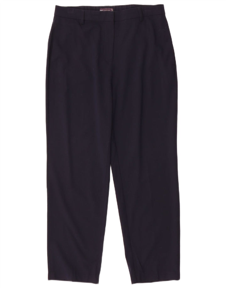 Marks & Spencer Chinobukser til kvinder UK 12 Medium W32 L27 Marineblå