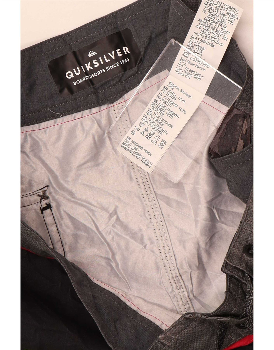 Quiksilver Badeshorts til mænd Medium Sort Floral Polyester