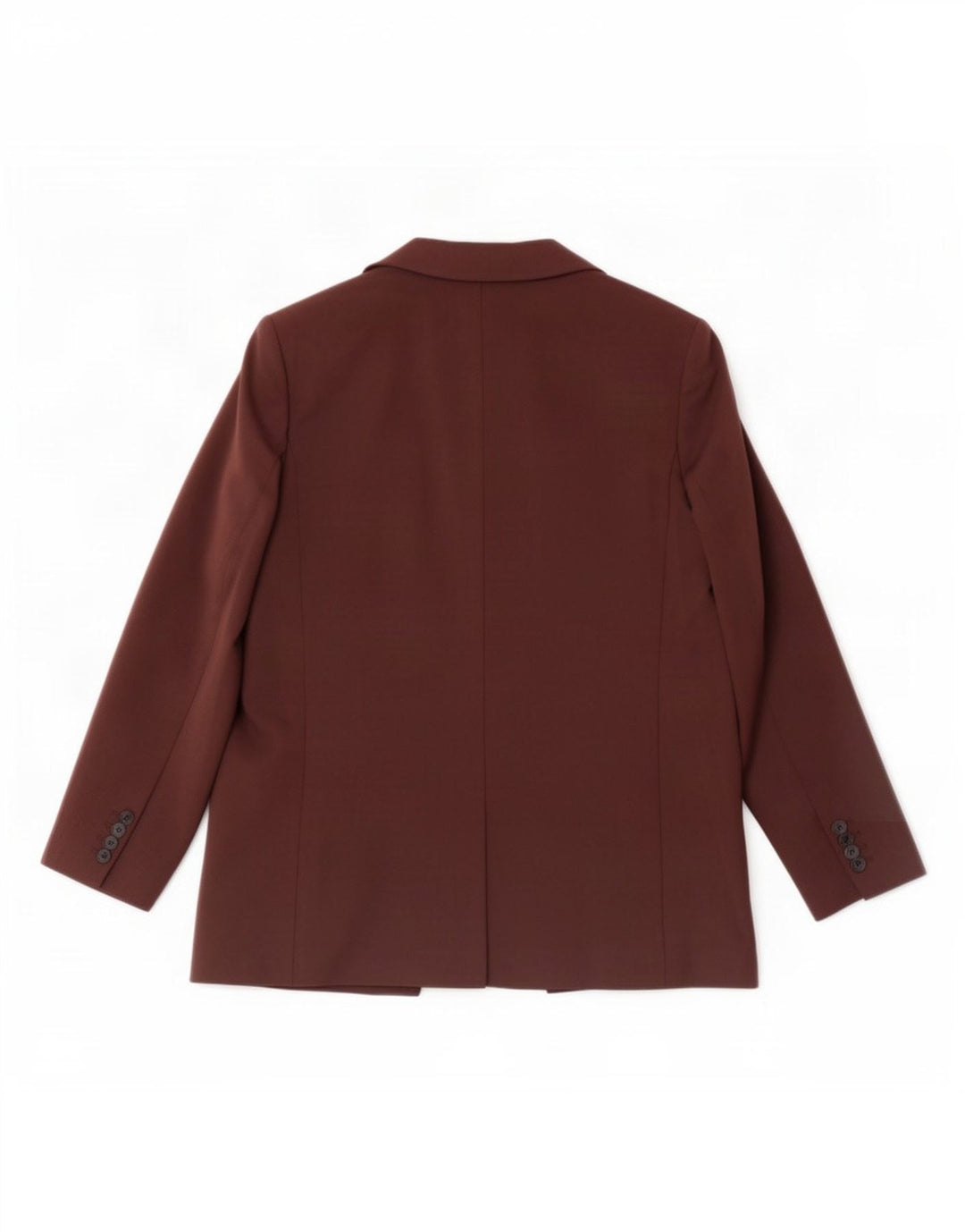 Marks & Spencer Dame 1-knaps blazerjakke UK 18 XL Brun Polyester