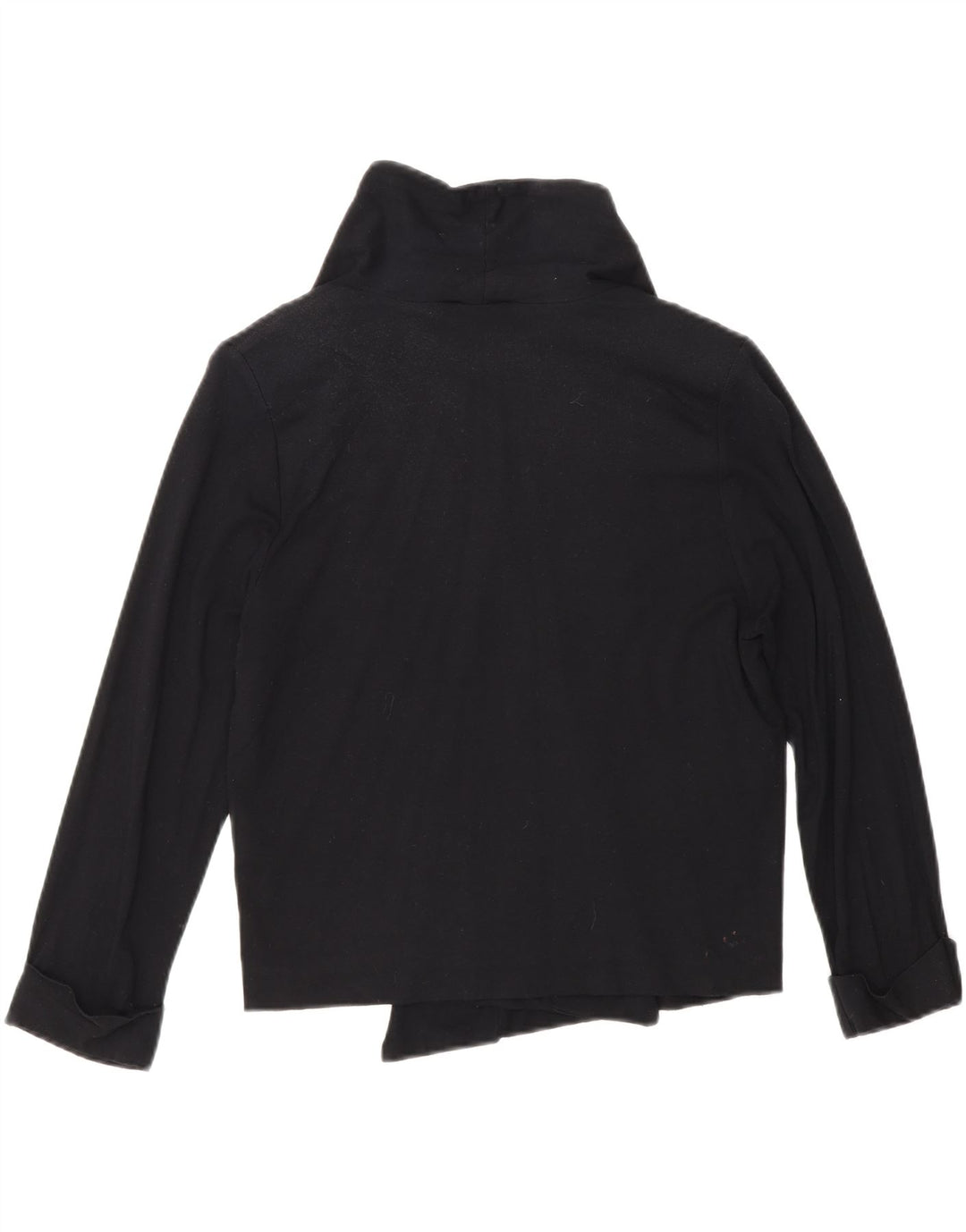 Marks & Spencer Womens Crop 3/4-ærmet cardigantrøje UK 12 Medium Black