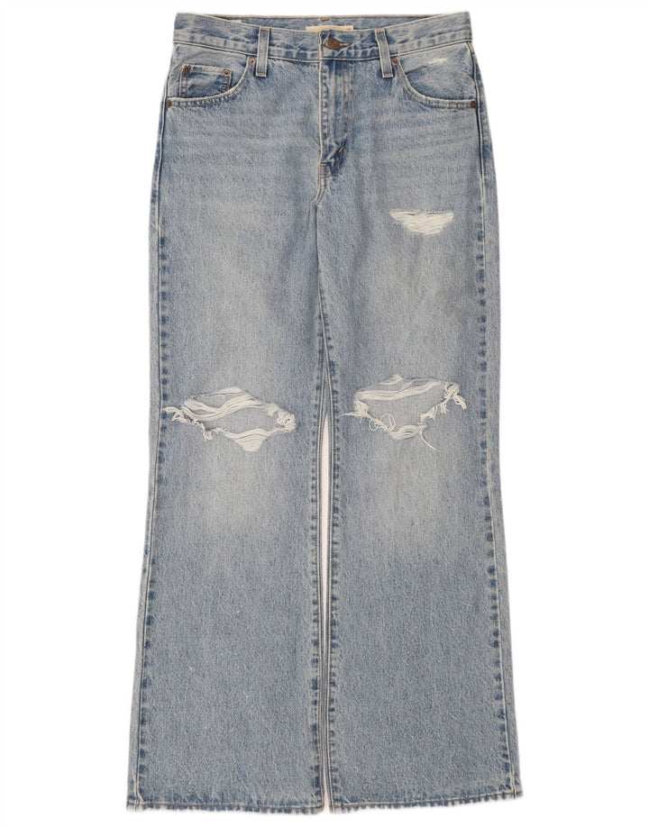 Levi's Dame nødlidende Bootcut Jeans W26 L31 Blå Bomuld